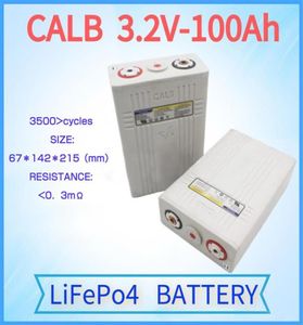 Um conjunto calb ca100 32v 100ah lifepo4 bateria recarregável liion 12v 24v para armazenamento de energia solar rv a4951415237574