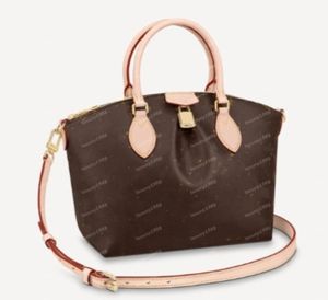 Ladies Fashion Casual Designe Luxury TOTE Handbag Shoulder Bags Crossbody Messenger Bag High Quality TOP 2 Size M45986 M45987 Purse Pouch Brown flower
