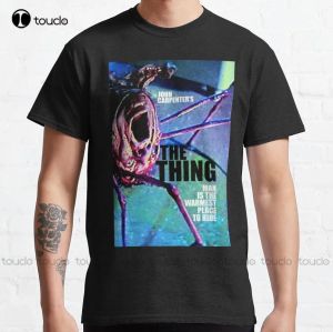 T-shirt The Thing 9 John Carpenter Alternative Classic TShirt Camicie per uomo Manica corta Personalizzata Aldult Teen Unisex Moda Divertente Nuovo