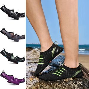 Schnell trocknende Wasserschuhe Herren Sneakers Barfuß Outdoor Strand Sandalen Damen Upstream Aqua Schuhe für Fluss Meer Tauchen Schwimmen 35-49 240226