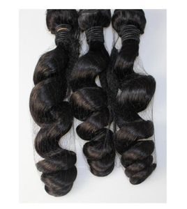 Capelli brasiliani Onda sciolta Tesse 8A Estensioni dei capelli umani di alta qualità Capelli brasiliani cambogiani indiani malesi peruviani27622596935850