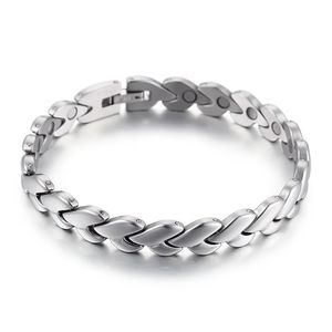 Mode kvinnliga kvinnliga silvertree geomertic armband stål zirkoniumhälsogagneter energi armband smycken 240301