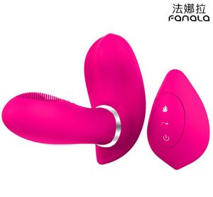 USB Rechargeable Butterfly Vibrator Panties Wireless Remote Wearable Strapless Strap On Dildo Vibrators Sex Toys For Women q1711241227602