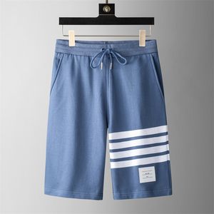 Homens tb thombrowna Deigner Short Short Short Men Quinto curto Men define a pista de calça e Fahion confortável ser popular para homens de verão ginásio 385