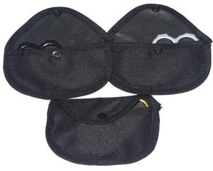 10 Stück Stahl Messing Knuckle Dusters Nylontasche Selbstverteidigung Persönliche Sicherheit Frauen 039er und Männer039er Selbstverteidigungsanhänger Tasche7530994