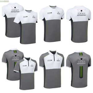 4o0f Men's Polos F1 Racing Suit Team Lapel Polo Shirt Mens Plus Size Short Sleeve T-shirt Outdoor Leisure Sports Quick-drying Clothes Customizable