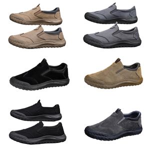 Men's shoes, spring new style, one foot lazy shoes, comfortable and breathable labor protection shoes, men's trend, soft soles, sports and leisure shoes 42 trendings