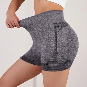 Kvinnors trosor Kvinnor Yoga Shorts Hög midja Träning Fitness Lift Bufitness Ladies Gym Running Short Pants Sportkläder