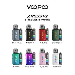 Original VOOPOO Argus P2 Kit 30W Pod Vape with1100mAh Bateria 2ML ARGUS Top Fill Cartridge 0.4/0.7ohm E Cigarette Vaporizer