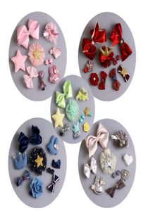 Children 039s hair accessories baby birthday gift box set ornaments duckbill hairpin headdress girls head flower hair ornaments2356746