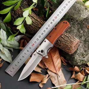 Outdoor Portable Da51 Folding For Camping, Mountaineering, Self-Defense, Multi-Purpose Stainless Steel Fruit Knife 556704