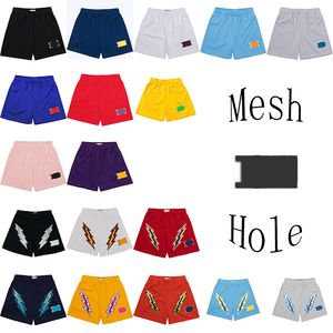 Mesh Hole erics pantaloncini sportivi uomo donna emmanuels Basket traspirante corto ee pantaloncini pantaloni da spiaggia outdoor casual short Abbigliamento quotidiano Vendita al dettaglio all'ingrosso