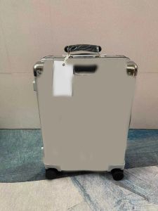 Caixas de ar malas malas de viagem casca dura mala 20 polegadas 26 polegadas 30 polegadas metal girador transportar moda bagagem valise trolley capacidade lager