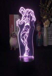 Anime 3d LED LIGHT NEDECE CLUB ATMOSHER DEVİYET GRAPPLER BAKI HANMA KIDAM ODA LAVA LAMBA GEÇİŞİ 3845639