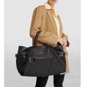 Designer Bolsa De Couro Margaux 17 Nylon Collar Grande Capacidade Commuter Versátil Bolsa Tote Bags Clássico THE ROW Simplicidade europeia e americana