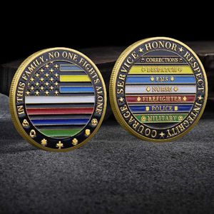 Artes e Ofícios Moedas Militares Estrelas Americanas Listras Coloridas Moedas Comemorativas Emblema Moedas Militares Desafio Abrangente Comerciantes de Moedas T240306