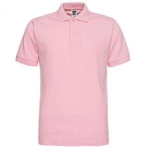 Polos koszule Men Classic Bawełna TEE TEE TEE Summer Solid Color Business Golf Tennis Sports Polo Shirt 3xl 240226
