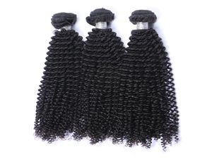 Mongolian Kinky Curly Virgin Hair Weave Bundles Unprocessed Afro Kinky Curly Mongolian Remy Human Hair Extension 3Pcs Lot Natural 6405645