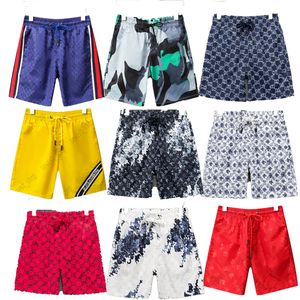 2024 designer Mens shorts Beach half pants thin luxury paris classic letter patchwork summer Graffiti print simple Casual XXXL 3XL