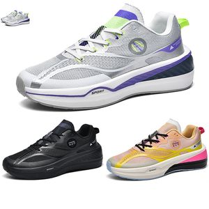 Homens Mulheres Clássico Running Shoes Soft Comfort Verde Amarelo Cinza Rosa Mens Treinadores Esporte Sapatilhas GAI Tamanho 39-44 Color26