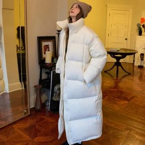 Jaquetas femininas jaqueta de inverno para baixo para mulher 2023 jaqueta feminina coreano quente para baixo casacos de penas pretas casaco puffer casaco feminino