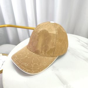 YYSS YENİ 2024 Erkek Tasarımcı Beyzbol Şapkası Kadın Moda Lüks Snapback Golf Güneş Kap Klasik Mektup Nakış Yaz Kahverengi Tuval Yüksek Kaliteli Kamyon Şapkası
