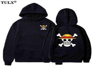 Anime One Piece Blukie Men kobiety moda luffy pullover ponadgabaraty bluzie z kapturem dziecięce hop hop płaszcz chłopców męskie ubranie sudaderas g24208777