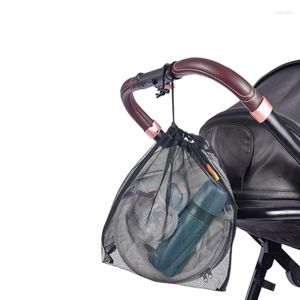 Barnvagnsdelar Säker bekväm förvaringsväska dagligen användar arrangörer sträng för babynät