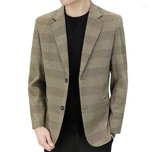 Męskie garnitury 2024 butik dżentelmen moda Koreańska wersja małego garnituru organizująca swobodny biznes Slim Trend Everything Wedding Blazer