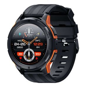 C25 Smartwatch Bluetooth Çağrı 1.43 inç yüksek tanımlı AMOLED ekran kalp atış hızı ve kan basıncı çoklu spor saati