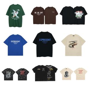 Representar Camiseta Homens de Verão Representa Camisetas Soltas Marcas de Moda Tops Camisa Casual Luxurys Representa Roupas Rua Tees Representados Camisetas Yu