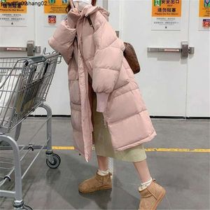 Womens Down Parkas Down Jacket Womens Winter New Warm and Sweet Korean Version Gentle and Popular White Duck Down Jacket