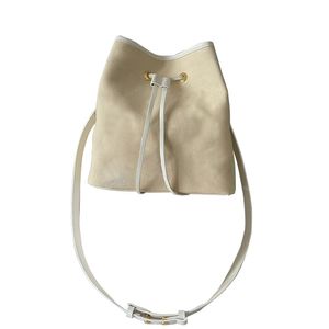 Haftowe sznurka worki kubełkowe kobieta designer torba na ramię luksusowe torby szampanowe jeansowe torebki na torebki swobodne torebki kobiety