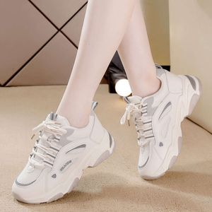 New Thick 2024 Dads Trendy Ins Soled Womens Versatile Spring Autumn Breathable Mesh Sports And Leisure Shoes 209 890