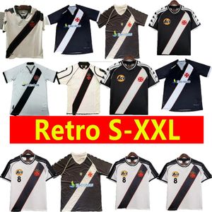 2000 2001 homem Retro Vasco da Gama Home away camisas de futebol 00 01 ROMÁRIO DEDE LUIZAO camisa de futebol clássica camisa de futebol