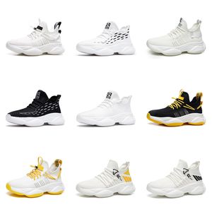 GAI Running shoes Mens breathable black white gray yellow Spring and Summer Breathable Lightweight trainers tennis One