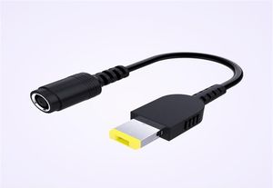 Adapter kabla do konwertera zasilania ładowarki 79 mm okrągłe gniazdo do kwadratowego końca 55 mm dla Lenovo ThinkPada43a516741242