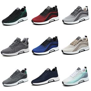 Mens Running shoes GAI breathable white black blue red platform Shoes Breathable Sneakers trainers Lightweight Walking Four
