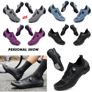 Dirt Designer Bike Road Sports Men Flat Flat Spere Cycling Sneakers Flats Mountain Bicycle Footwear SPD Adcleats Shoes 36-4 97 S