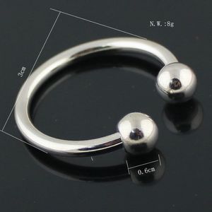 Brand new 10pcs horseshoe buckle Keychain Fashion Round key ring210c