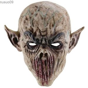 Máscaras de designer máscara de vampiro assustador zumbi monstro halloween traje cosplay festa horror demônio decorações adereços