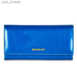 Money Clips Women Leather Wallet Genuine Leather Womens Wallets Luxury Long Female wallets Ladies Clutch wallet Long ID Card holder Coin bags L240306