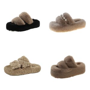 2024 men women designer slippers slides sliders black white pink grey GAI mens womens slipper indoor winter snow outdoor slide65165