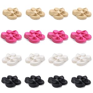 sommar ny produkt gratis frakt tofflor designer för kvinnor skor vit svart rosa flip flop mjuk toffel sandaler mode-060 kvinnor platt glider gai utomhusskor