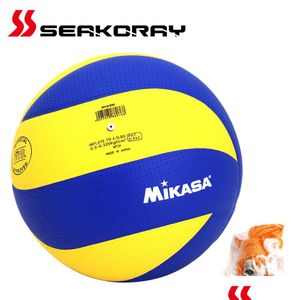 Bälle Volleyball Größe 5 Pu Soft Touch Offizielles Spiel Mva200Wv330W Indoor-Spiel Ball Training 230613 Drop Lieferung Dhkwu