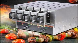 Modelo mais recente comercial kebabs de cordeiro forno elétrico máquina de corda de cozimento máquina de grelha elétrica churrasqueira máquina de churrasco 3900W1751298