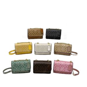 More colors Luxurys designers Fashion Flap bags womens quilted shoulder bag Gold Chain leather crossbody handbags purses black tote handbag AAAAA