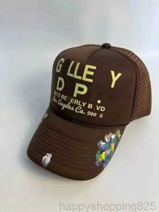 2023 Boll Caps GP Graffiti Hat Casual Lettering Galleryes Curved Dept Brim Baseball Cap Mens Womens Letters Printing Hats 6wzfd