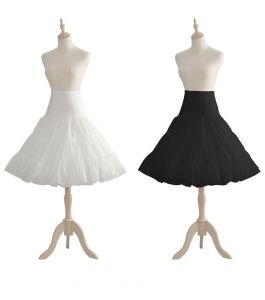 skirt Fluffy Satin Petticoat for Women Interior Combination for Dresses White Black Underskirts No Hoop Cosplay 2023