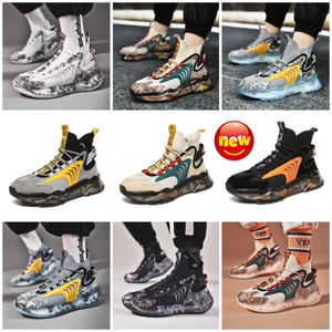 Sapatos esportivos GAI Outdoor Mens Shoe Caminhadas Esportes Antiderrapantes Resistentes ao Desgaste Sapatos de Treinamento Sneaker conforto macio ventilar alta plataforma preto branco respiração